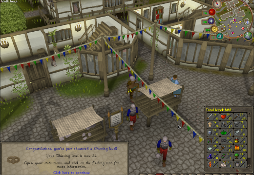 Total level 400