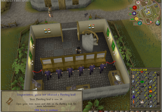 Total level 450