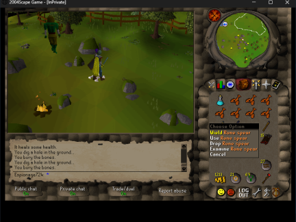 Rune spear