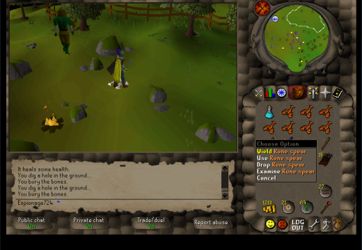 Rune spear