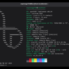 20251108 openSUSE TW
