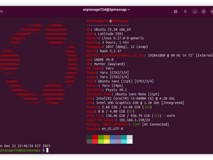 20251222 Ubuntu 25.10