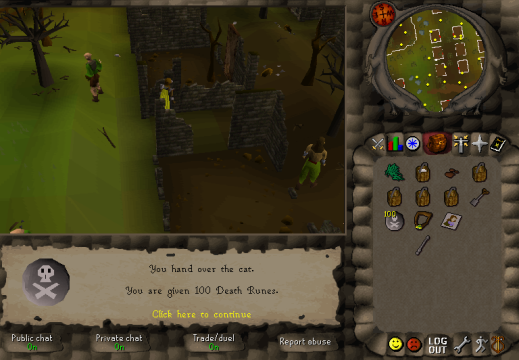 First Cat (Death Runes)