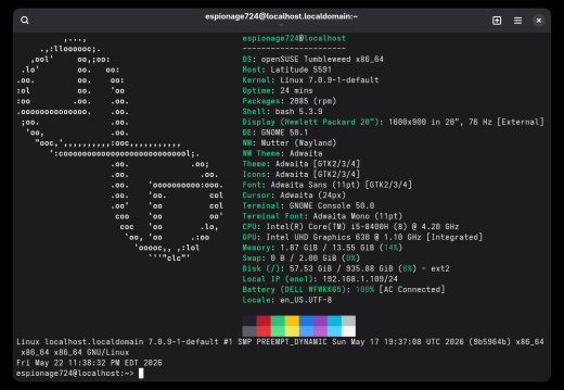 20260522 openSUSE TW