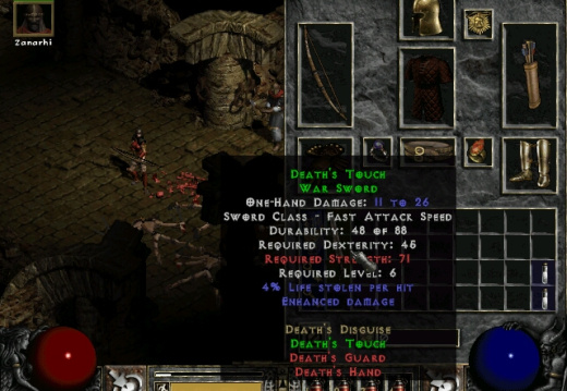 Death's Touch War Sword