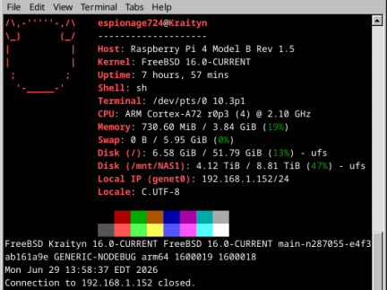 20260629 FreeBSD 16.0