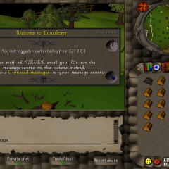 Last login localhost