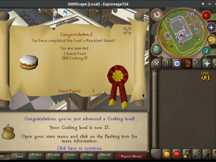 Cook's Assistant Quest