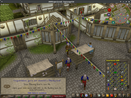 Total level 400