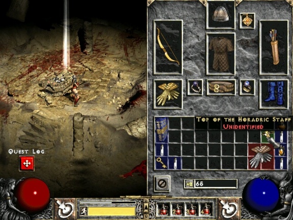 Horadric Staff Top (Tainted Sun)