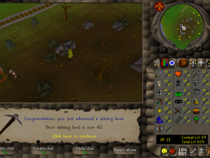 Total level 600