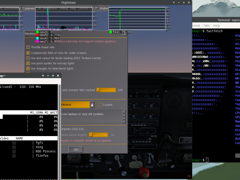 FlightGear - Fedora 42