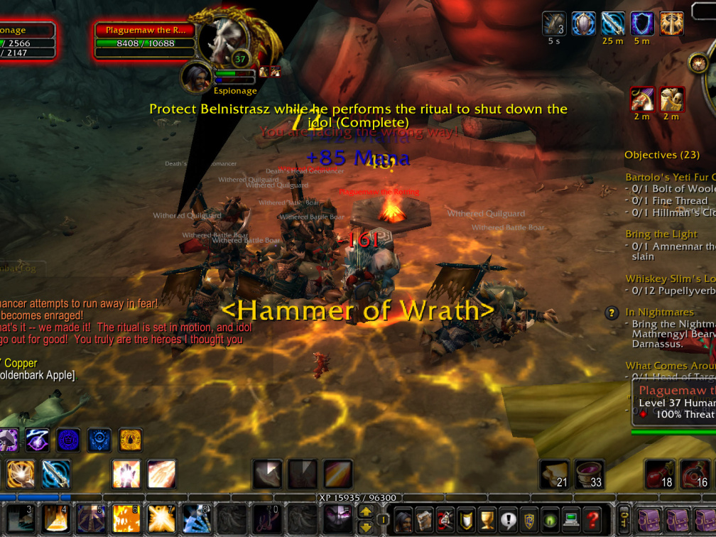 Extinguishing the Idol Solo