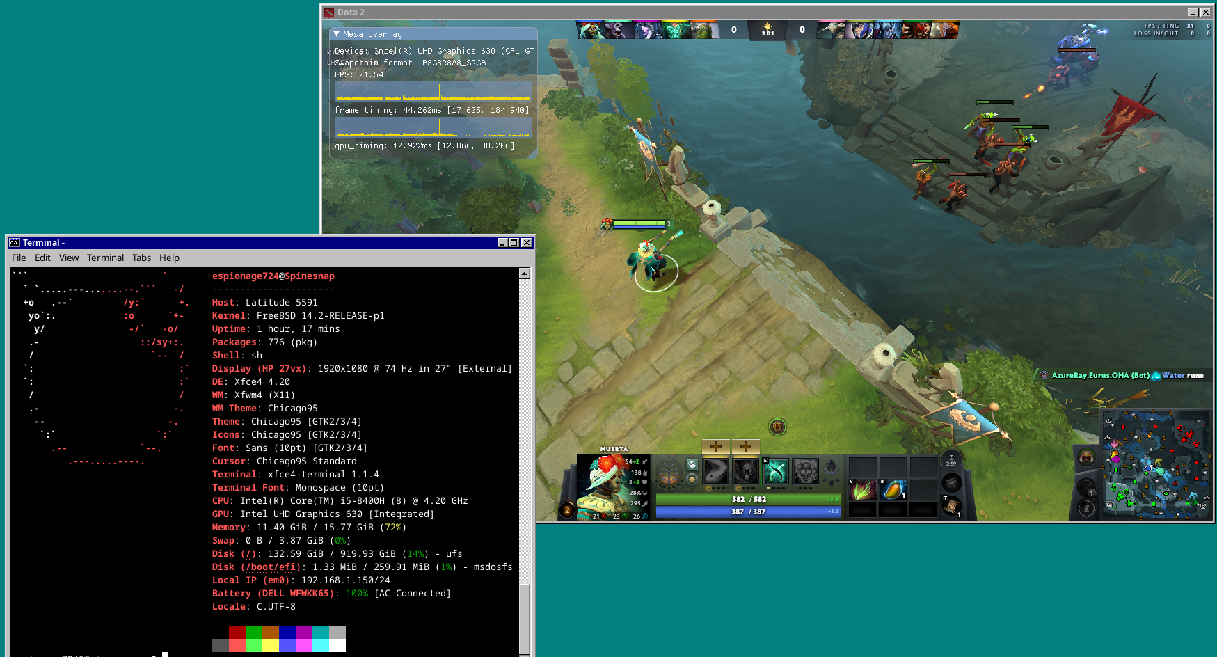 Dota 2 - FreeBSD 14.2