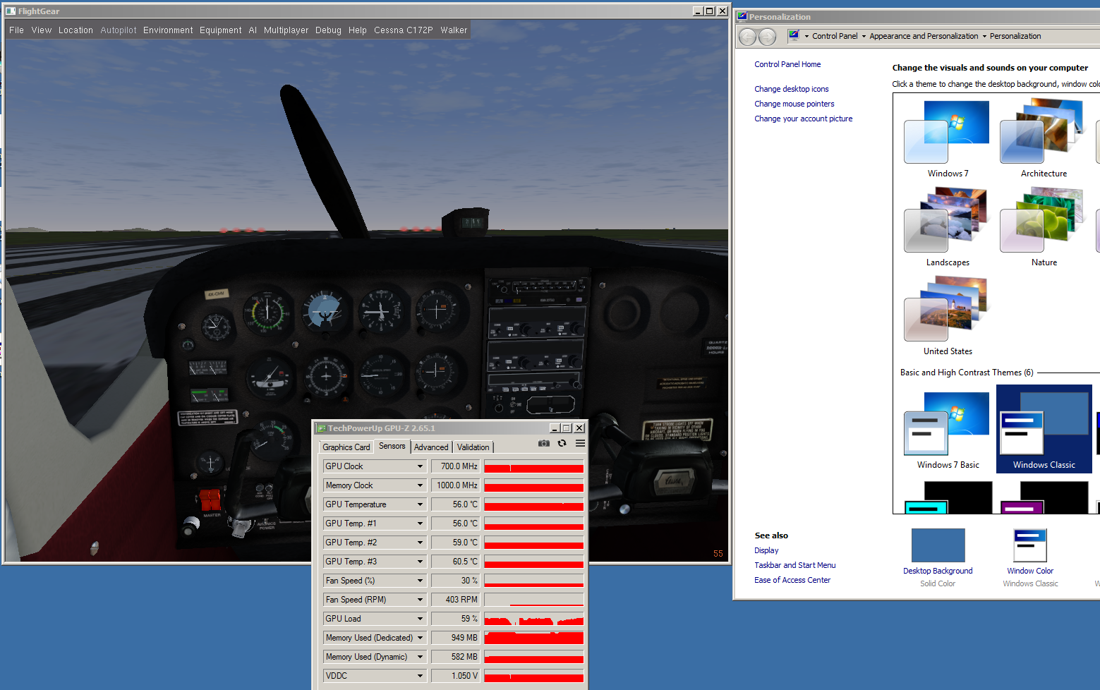 FlightGear Windows 7