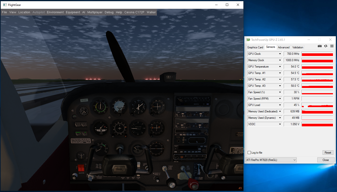 FlightGear Windows 10