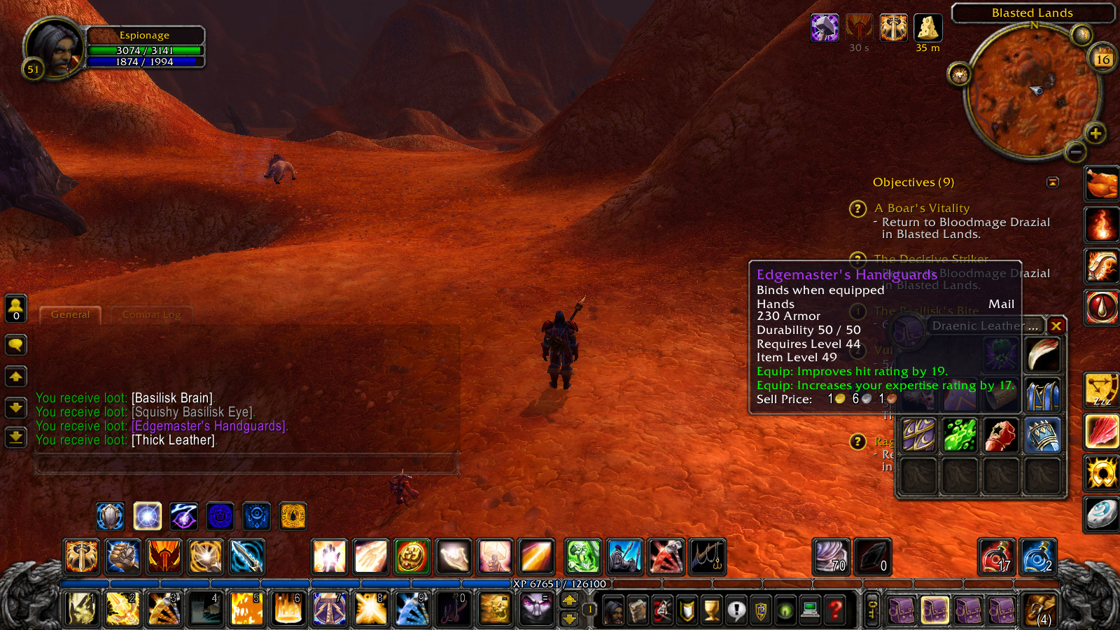 Edgemaster's Handguards