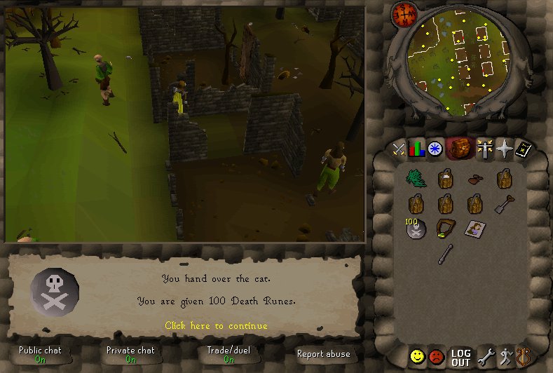 First Cat (Death Runes)